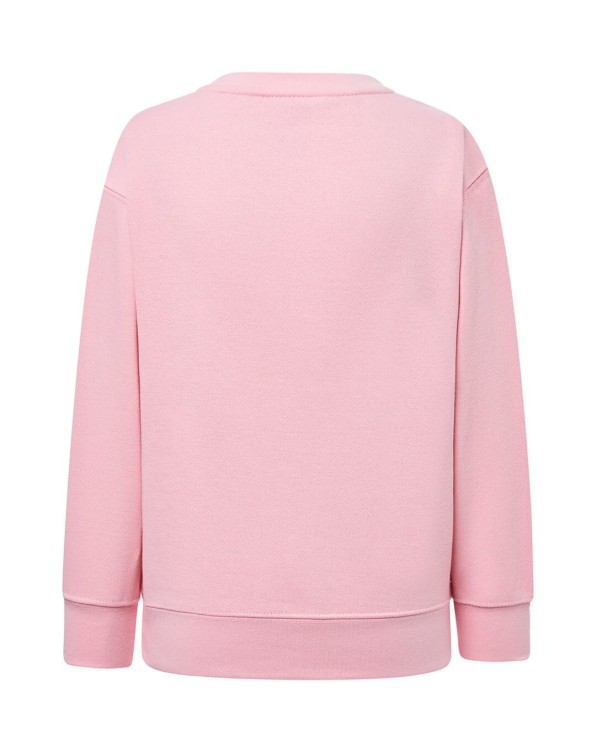 Bluza dziecięca nierozpinana różowa tył.jpg