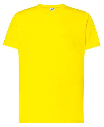 Żółta koszulka JHK męska bawełniana 170 gram.jpg