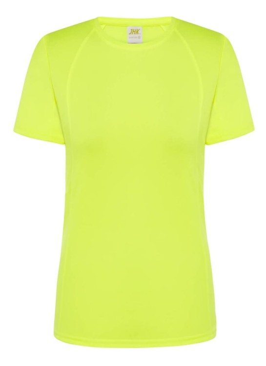 Koszulka damska sportowa JHK zolta fluo.jpg
