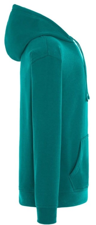 Bluza męska kangurek JHK SWRA KNG zielony tropikalny bok.jpg