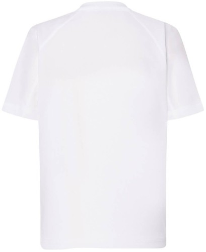 Koszulka dziecięca sportowa biała JHK - tył