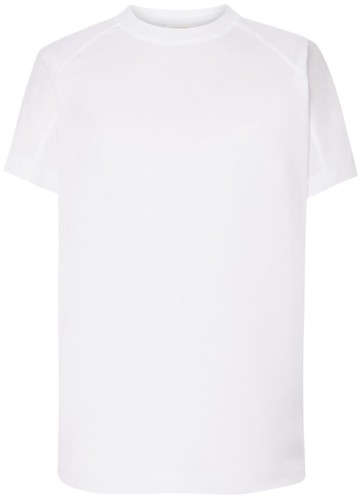 Koszulka dziecięca sportowa biała JHK