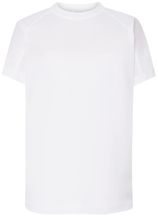 Koszulka dziecięca sportowa biała JHK