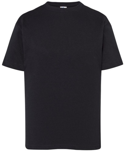 Koszulka dzięcieca bawełniana czarna JHK