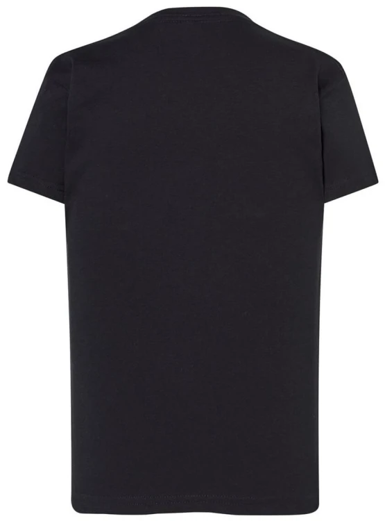 Koszulka dzięcieca bawełniana czarna JHK - tył