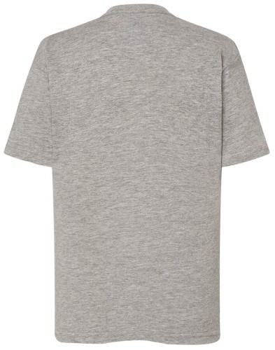 Koszulka dzięcieca bawełniana szara JHK - tył