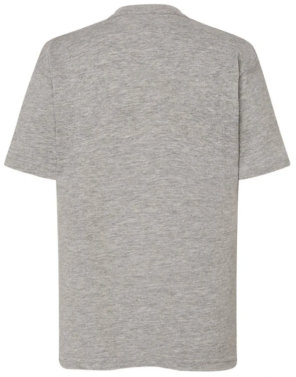 Koszulka dzięcieca bawełniana szara JHK - tył