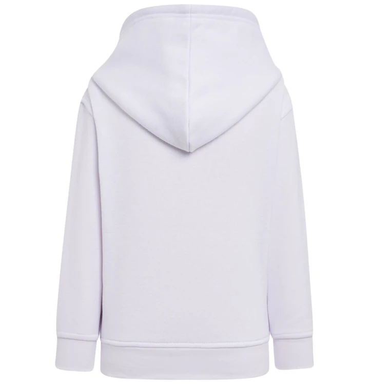 Bluza dziecięca z kapturem biała JHK  - tył