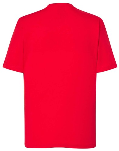 Koszulka dziecięca bawełniana czerwona JHK 155gram - tył