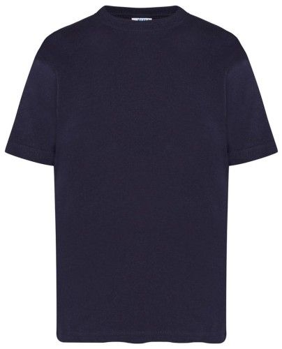 Koszulka dziecięca bawełniana granatowa JHK 155gram