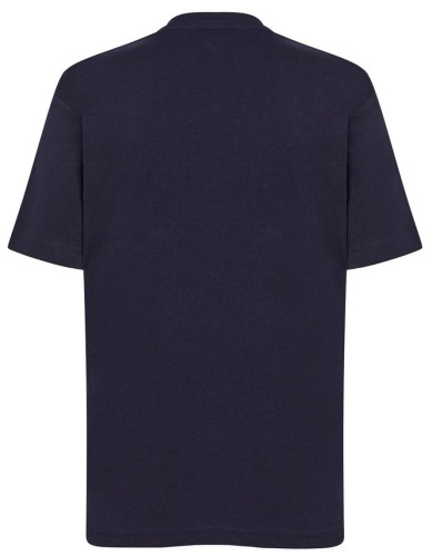 Koszulka dziecięca bawełniana granatowa JHK 155gram - tył