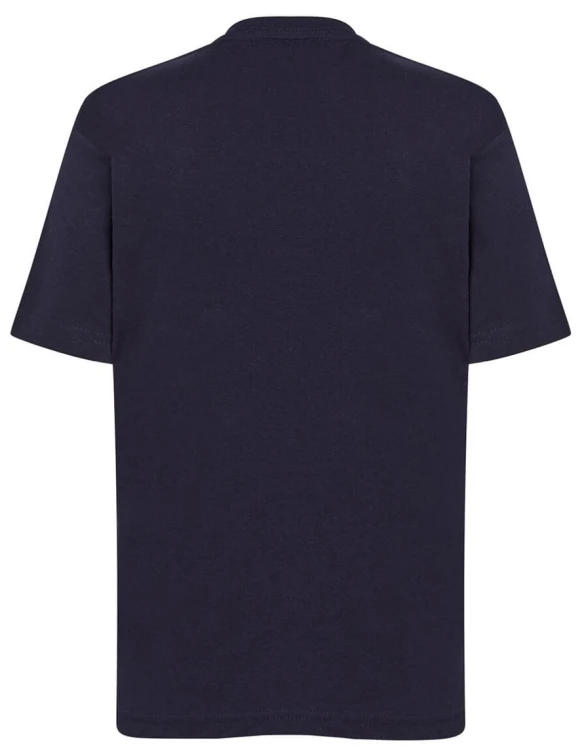 Koszulka dziecięca bawełniana granatowa JHK 155gram - tył