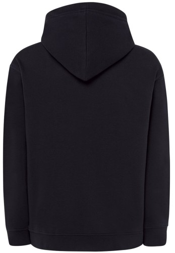 Bluza męska z kapturem czarna JHK - tył