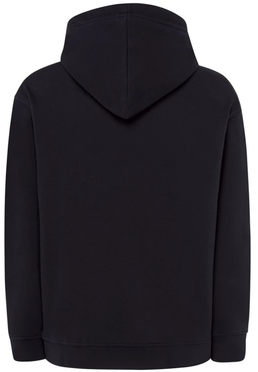 Bluza męska z kapturem czarna JHK - tył