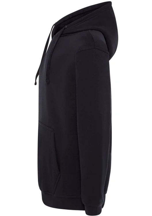 Bluza męska z kapturem czarna JHK - bok