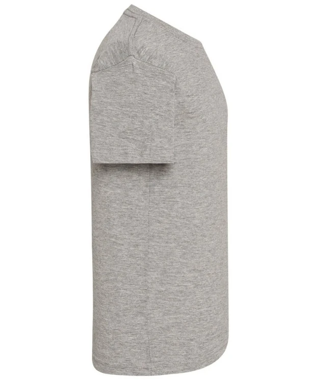 Koszulka dzięcieca bawełniana szara JHK - bok