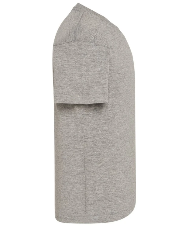 Koszulka dziecięca bawełniana szara JHK premium - bok