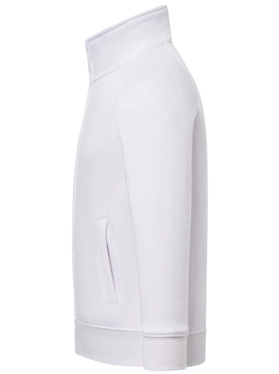 Bluza dziecięca rozpinana biała JHK-bok