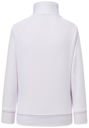 Bluza dziecięca rozpinana biała JHK-tył