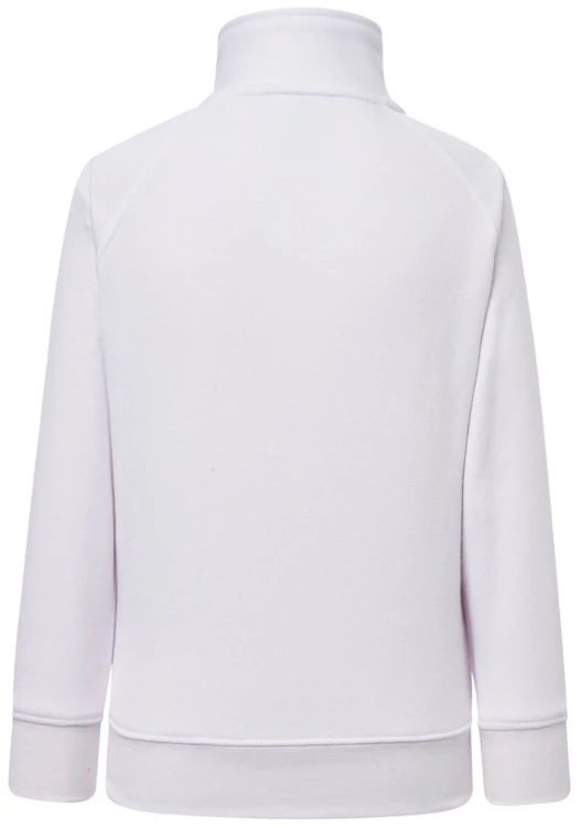 Bluza dziecięca rozpinana biała JHK-tył