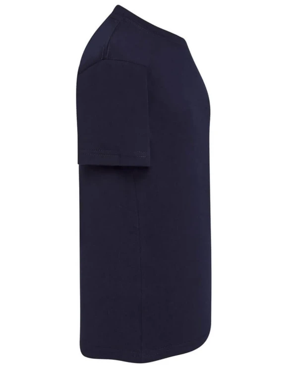 Koszulka dziecięca bawełniana granatowa JHK premium - bok