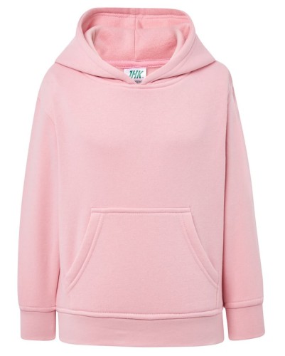 Bluza dziecięca z kapturem różowa JHK