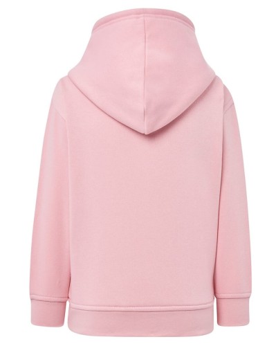 Bluza dziecięca z kapturem różowa JHK - tył