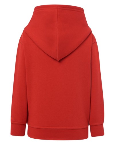 Bluza dziecięca z kapturem czerwona JHK - tył