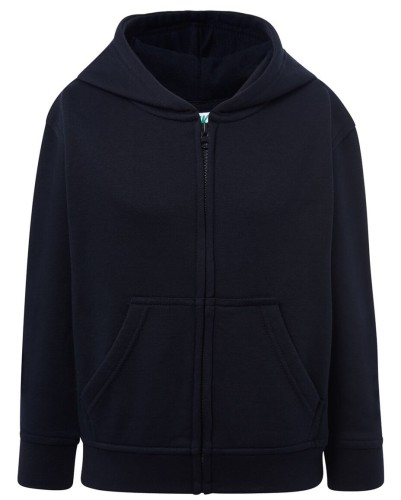 Bluza dziecięca z kapturem rozpinana granatowa JHK