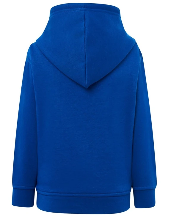 Bluza dziecięca z kapturem niebieska JHK tył