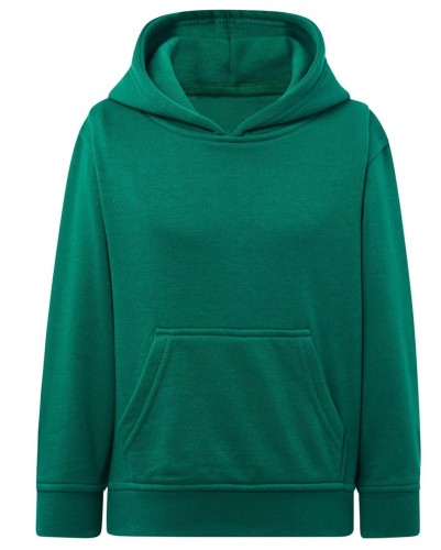 Bluza dziecięca z kapturem zielona JHK