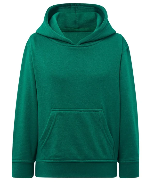 Bluza dziecięca z kapturem zielona JHK