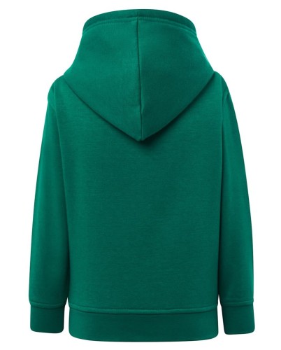 Bluza dziecięca z kapturem zielona JHK tył