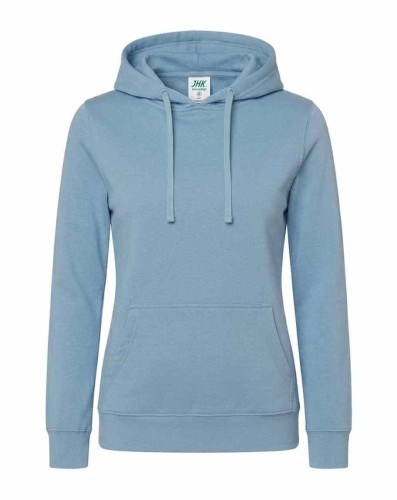 Bluza damska JHK SWUL KNG błękitna - przód