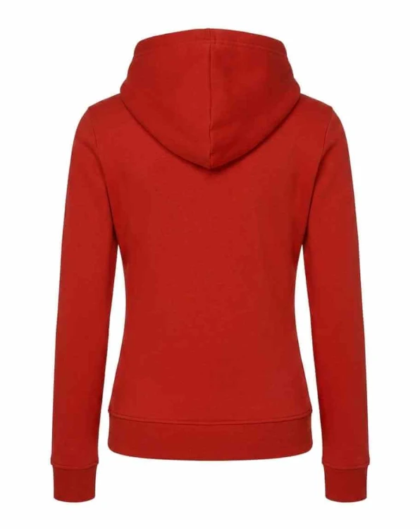 Bluza damska JHK SWUL KNG czerwona - tył