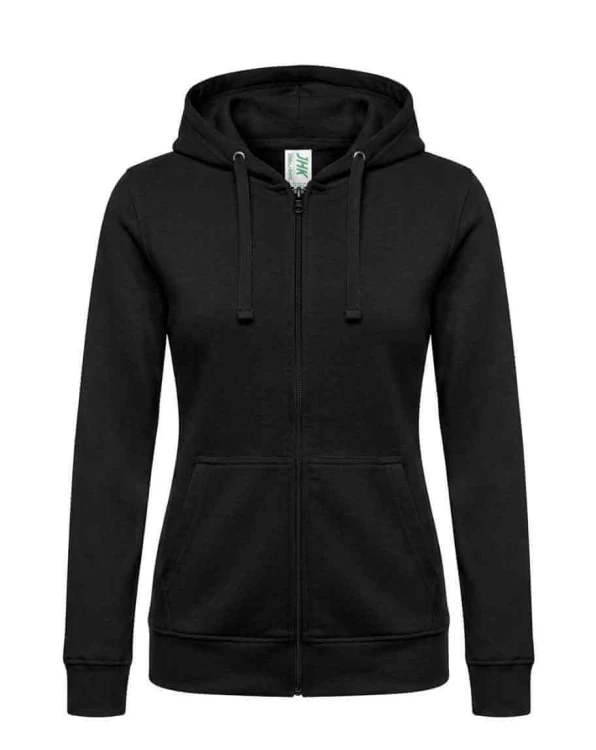 Bluza damska rozpinana JHK SWUL HOOD czarna 240g