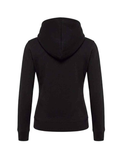 Bluza damska rozpinana JHK SWUL HOOD czarna 240g - tyl