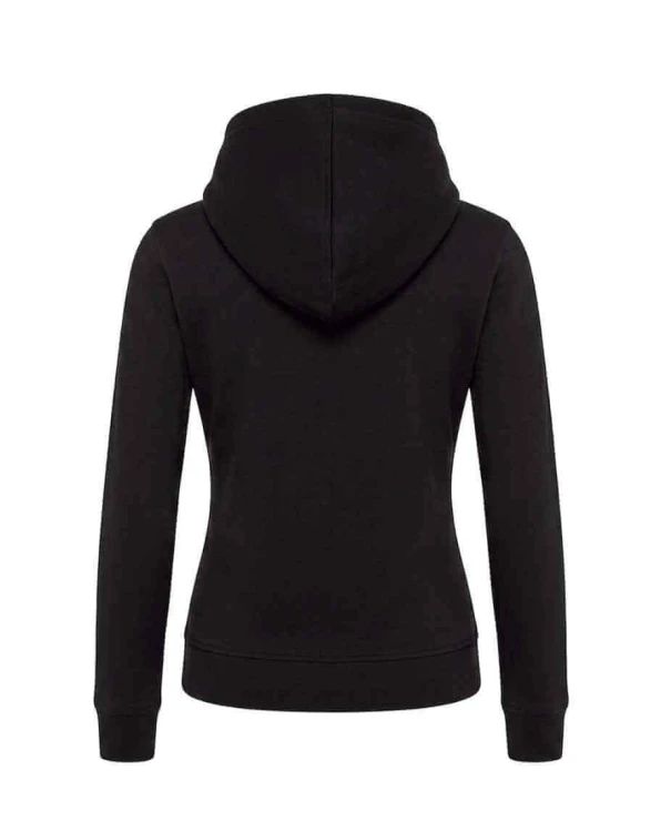 Bluza damska rozpinana JHK SWUL HOOD czarna 240g - tyl