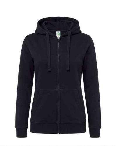 Bluza damska rozpinana JHK SWUL HOOD granatowa 240g