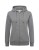 Bluza damska rozpinana JHK SWUL HOOD szara 240g
