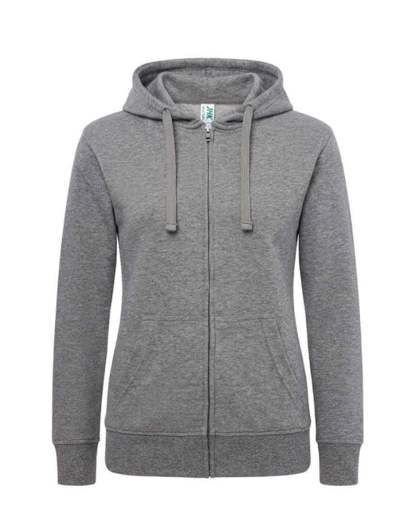 Bluza damska rozpinana JHK SWUL HOOD szara 240g