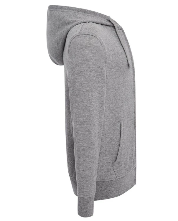 Bluza damska rozpinana JHK SWUL HOOD szara 240g -bok