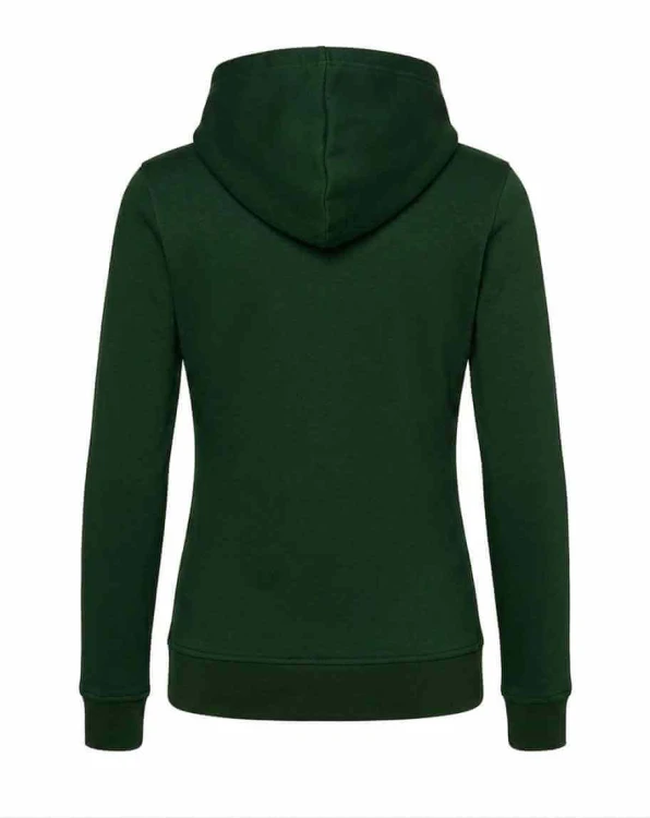 Bluza damska JHK SWUL KNG butelkowa zieleń tył