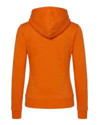 Bluza damska JHK SWUL KNG pomarańczowa tył