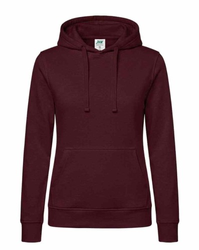 Bluza damska JHK SWUL KNG bordowa przód