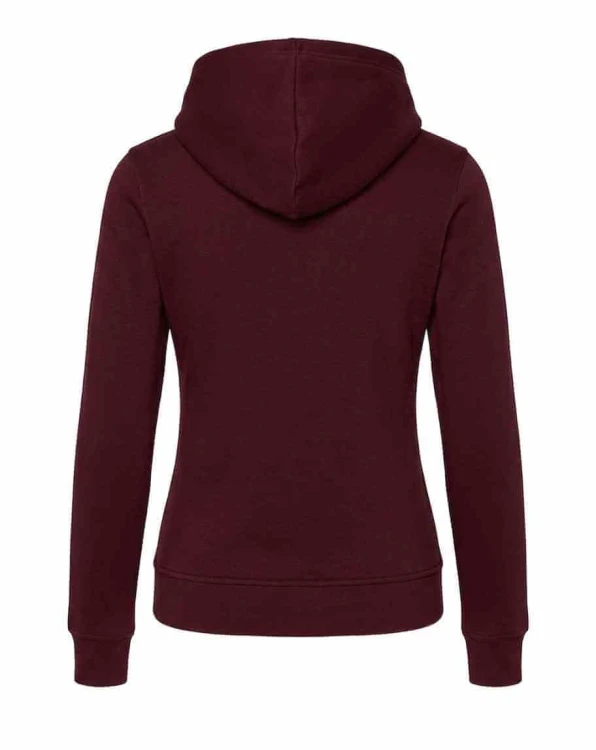 Bluza damska JHK SWUL KNG bordowa tył