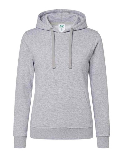 Bluza damska JHK SWUL KNG jasna szara przód