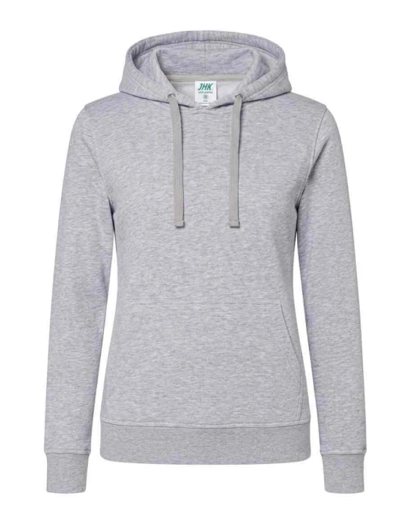 Bluza damska JHK SWUL KNG jasna szara przód