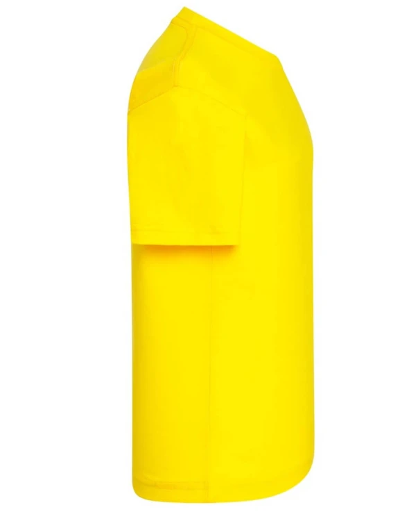Koszulka dziecięca bawełniana żółta JHK 155gram - bok