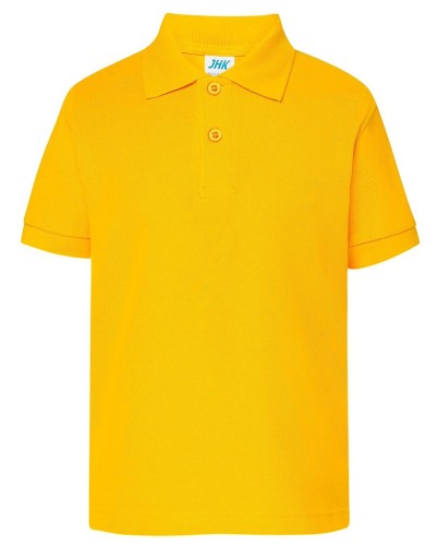 Koszulka polo dziecięca brzoskwiniowa JHK